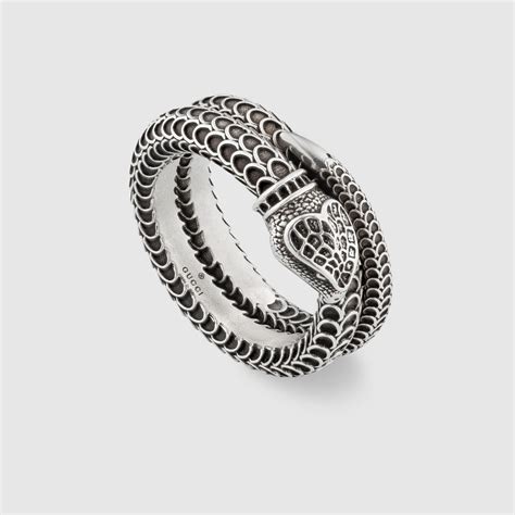 fake gucci snake ring|Gucci sterling silver butterfly ring.